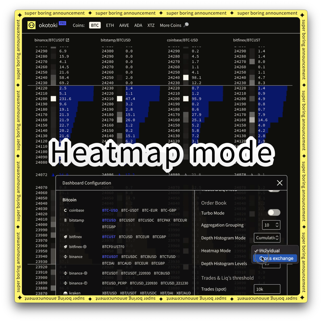 Heatmap mode