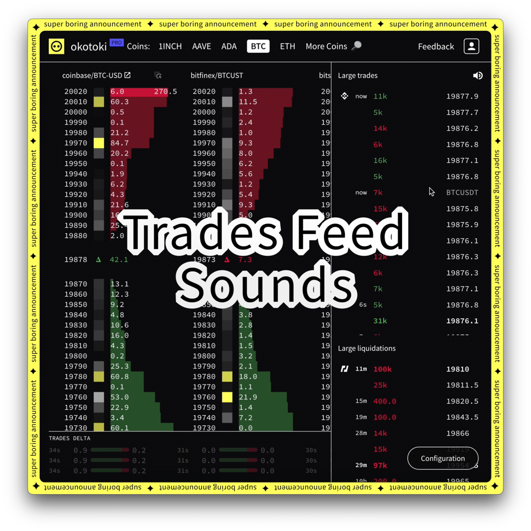 Trades Feed Sounds